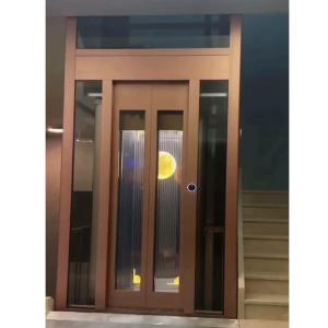 Wholesale Classic Traction Gearless Traction Small Residential Elevators Sleek Design from china suppliers