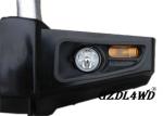 Winch Replacement Front Bumper , Rolled Steel Mitsubishi Off Road Truck Bumpers