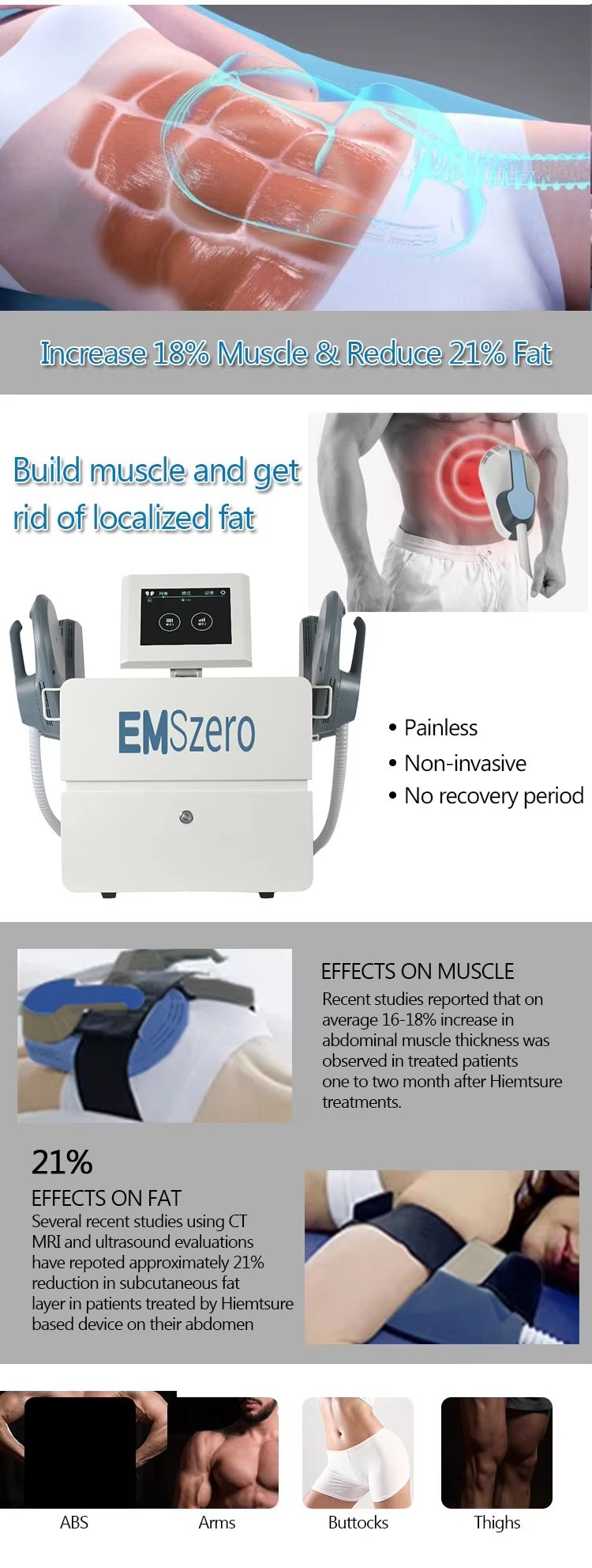 EMS Home muscle-building Magnetic Lean plus Roller magnetic shaping sculpt fat removal slimming body firming skin burning