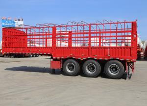 Wholesale Heavy Duty Fence Trailer Cargo Transport Semi-Trailer With 60t-70t Load Capacity from china suppliers