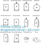 Side Sealed Square Flat Box Bottom Coffee Packaging Bags,Side Seal Gusset Food
