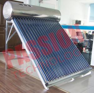 Wholesale 200L Capacity Vacuum Tube Solar Water Heater Portable Galvanized Steel Frame from china suppliers