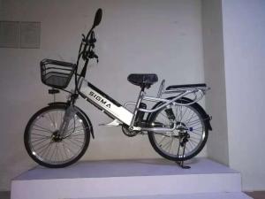Wholesale 350w 25km/H Electric Powered Bike 36V10AH Lithium Folded Bicycle from china suppliers