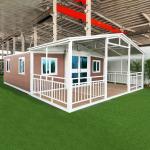 Safety Expandable Container House Convenience Prefabricated Container House