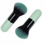 Round Shaped Gradient Color Soft Hair Single Portable Kabuki brush For Powder