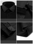 Gathered Waist Cotton Buttoned Work Dress Shirt 5000 Quantity Black Rayon Silk