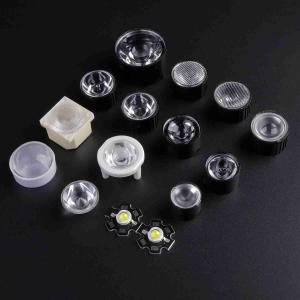Wholesale 15mm Round PMMA Led Fiber Optical Lens 15 x 45degree , ROHS from china suppliers