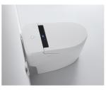Waterproof Air Purification Acrylic ABS Intelligent Flushing Toilet Seat
