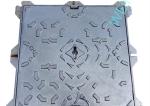 Heavy Duty Ductile Iron Manhole Cover Frame Square Water Soluble Black Paint