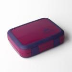 Eco Friendly 4-Compartment Food Storage Container for Kids 1160ml Purple
