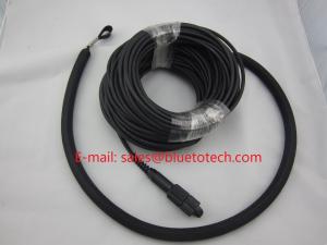 Wholesale Waterproof Fiber Optic Network Cable , PDLC LC Duplex Patch Cord With Outer Nylon Net from china suppliers