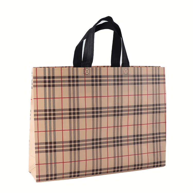 Recyclable Non Woven Gift Bags with Handle , Garment Non Woven Polyester Tote Bags Business