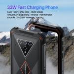 10000mAh M10 Ruggedized Cell Phones IP68 Waterproof Shockproof Phone