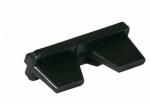Black Wood Plastic Composite Flooring Board Plastic & Stainless Steel Accessory