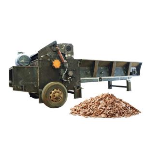 Wholesale 200kW Mobile Wood Chipper Shredder for Chipping Tree Wood Branches and Twigs in Gardens from china suppliers
