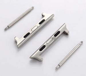 Wholesale 44mm Watch Strap Adapters , brushed Apple Watch Band Connector from china suppliers