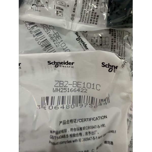 ZB2-BE101C Schneider Electric ZB2BE101C contact block ZB2 1NO contact spring return XB2