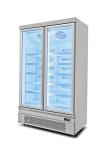 R134a Commercial Display Freezer Multiple Glass Doors For Large Scale Bottom