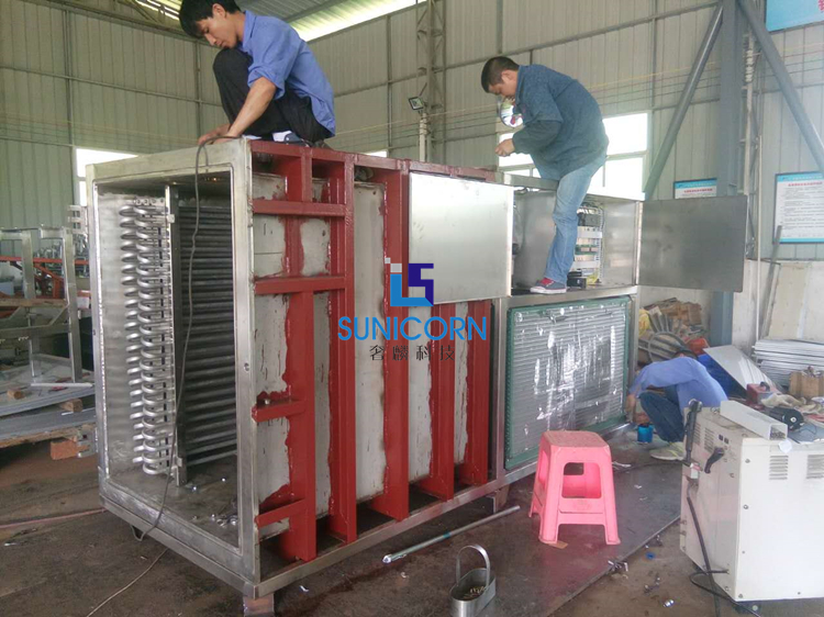 10sqm 100kg Production Freeze Dryer , Fruit And Vegetable Dryer Machine