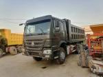 Commercial Vehicle Sinotruck HOWO 6*4 Dump Truck Secondhand Truck 10tires Gray