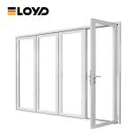 Conservatory Lowe Glass Aluminum Bi Folding Patio Doors Outdoor Outswing