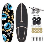 7 Layer Maple Land Surf Skateboards Cx4 Truck For Beginners Youth Adults