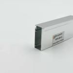 Soundproof T5 6063 Kitchen Aluminium Profile Silver Glossy Polishing