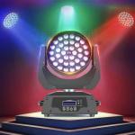 36 X10w Moving Head Dyeing Light 360W RGBW LED Bee Eye Zoom Wash Stage DJ Light