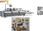 SS 304 Granola Bar Press Machine Puff Snack Food Processing For 200-300kg / Hr