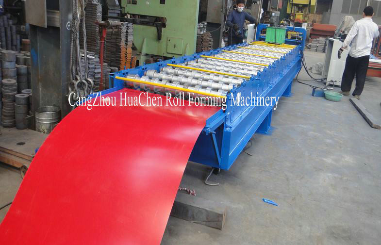 Security Shutter Door Frame Roll Forming Machine Color Steel Sheet Roller Garage