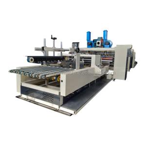 Wholesale 1200mm Corrugated Carton Box Printing Glue Box Printer Slotter Rotary Die Cutter from china suppliers