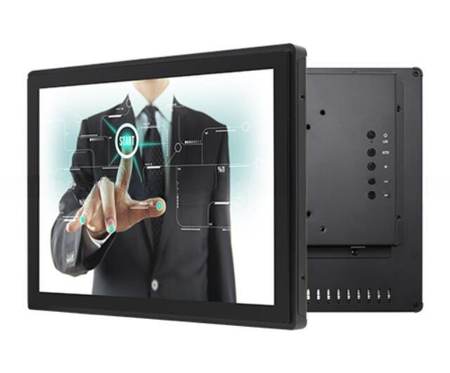 Small Size Rugged Embedded Open Frame 7 Inch Industrial Touchscreen Display Monitor LCD/LED With VGA HDMI Input Ports