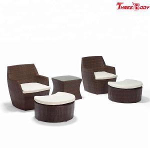 Wholesale Comfortable Rattan Outdoor Wicker Sofa , 4 Seater Outdoor Patio Sofa High Grade from china suppliers