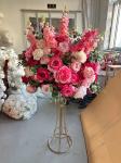 Customize colour flower ball arrangement for wedding centerpieces