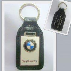 Wholesale Competitive price Personalized Leather Keychains with key rings from china suppliers