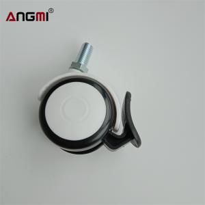 Wholesale Smooth Movement Hospital Bed Caster Wheels With Ball Bearing And Foot Brake from china suppliers