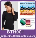 Best thermal underwear skins thermal top long sleeve tops for women 100% tactel