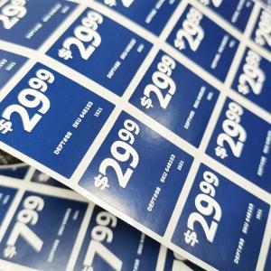 Wholesale Rectangular Oval Custom Retail Labels Self Adhesive Rotary Vinyl Printing Paper from china suppliers