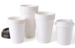 8OZ WHITE PAPER COFFEE CUPS CUSTOM PRINTED PAPER COFFEE CUPS BROWN PAPER COFFEE