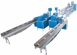 Wholesale Double Capacity Three Color PP Straw Extrusion Line High Speed 11Kw Power from china suppliers