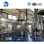 3 In 1 Glass Bottle Production Line Machinery Soda Water / Carbonated Soft Drink