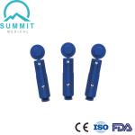 28 Gauge Blue Twist Blood Lancet ABS Stainless Steel