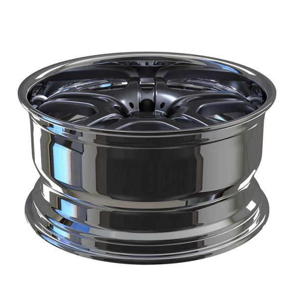 Benz Cls Custom 20 Inch 2 Piece Polish Grey Forged Wheel Rims 5x112