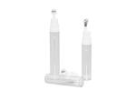 10ml 15ml PETG Roller Ball Massage Eye Cream Airless Pump Bottles Zinc Alloy