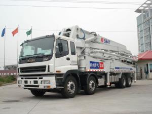 Wholesale Stable Performance 8x4 47 Meters Mobile Concrete Pump Trucks Safety from china suppliers