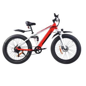 Wholesale 500W Fat Tire Electric Hunting Bike 40km/H With 26x4.0 Fat Tire from china suppliers