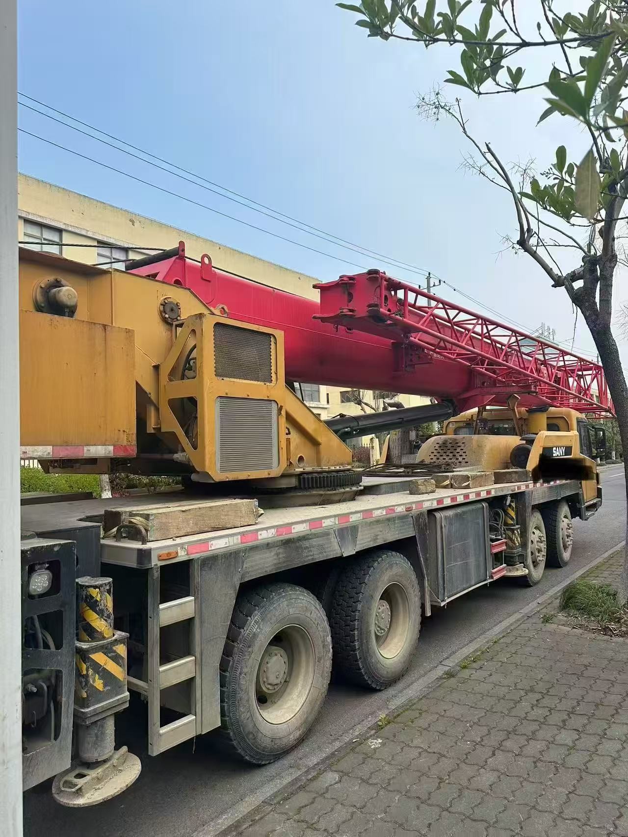 China Construction Lifting Equipment Cranes Hydraulic Truck Mounted Used SA NY STC350T 35t Mobile Truck Cranes Price for Sale