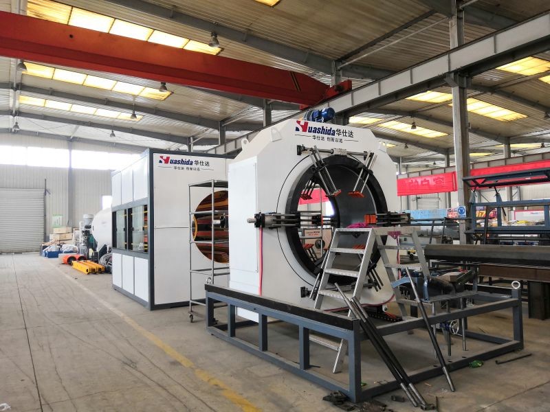 1160mm Automated Insulation Pipe Extrusion Machinery 600kg/H