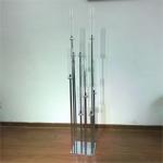 Hot sale crystal glass candelabra table centerpieces for wedding event