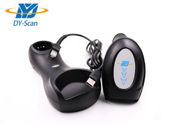 Pedestal 2.4G Handheld Barcode Reader , 1D 3 Mil Resolution Universal Barcode